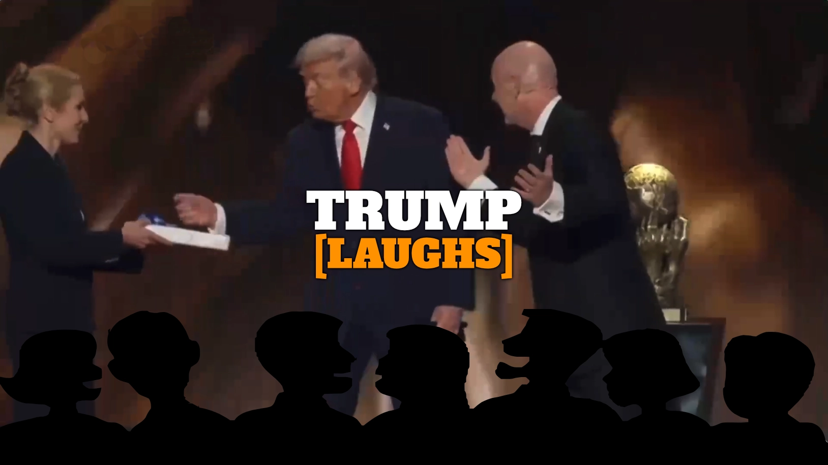 Audience LOVES Trump's FIFA Peace Acceptance Speech 