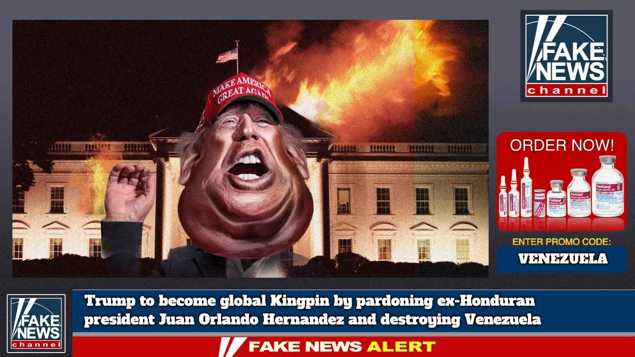 Trumpster's flaming dumpster fire in Venezuela